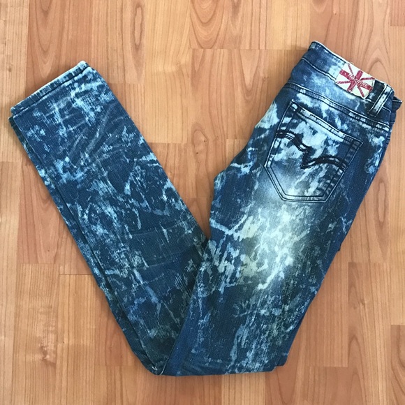 Machine Denim - Machine skinny stretch destroyed jeans 28 (25)